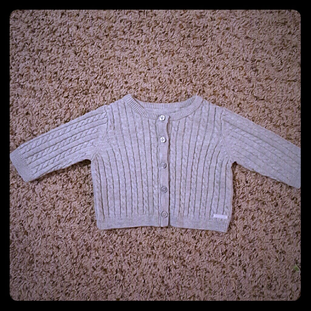 Janie and Jack baby cardigan  (0-3mo)